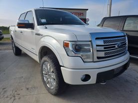 2013 FORD F150 SUPERCREW CAB PICKUP V6, ECOBOOST, TWIN TURBO, 3.5 LITER PLATINUM PICKUP 4D 5 1/2 FT