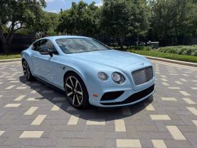2016 BENTLEY CONTINENTAL COUPE V8, TWIN TURBO, 4.0 LITER GT V8 S COUPE 2D