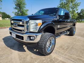 2013 FORD F250 SUPER DUTY CREW CAB PICKUP V8, TURBO DSL, 6.7L LARIAT PICKUP 4D 6 3/4 FT