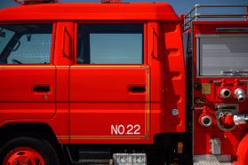 1997 TOYOTA DYNA TRUCK 15B FIRE TRUCK