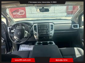2017 NISSAN TITAN CREW CAB PICKUP V8, 5.6 LITER SV PICKUP 4D 5 1/2 FT