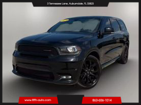 2019 DODGE DURANGO SUV V6, 3.6 LITER GT PLUS SPORT UTILITY 4D