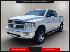 2010 DODGE RAM 1500 CREW CAB PICKUP V8, HEMI, 5.7 LITER SLT PICKUP 4D 5 1/2 FT