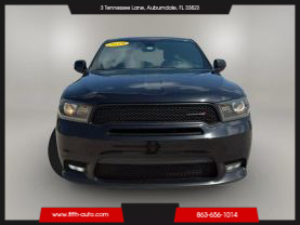 2019 DODGE DURANGO SUV V6, 3.6 LITER GT PLUS SPORT UTILITY 4D