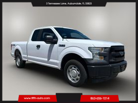 2017 FORD F150 SUPER CAB PICKUP V8, FLEX FUEL, 5.0 LITER XL PICKUP 4D 6 1/2 FT