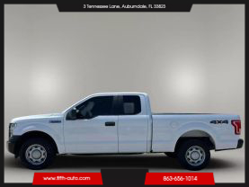 2017 FORD F150 SUPER CAB PICKUP V8, FLEX FUEL, 5.0 LITER XL PICKUP 4D 6 1/2 FT