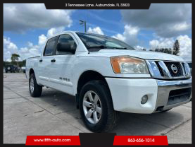2012 NISSAN TITAN CREW CAB PICKUP V8, 5.6 LITER SV PICKUP 4D 5 1/2 FT