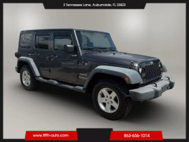 2017 JEEP WRANGLER UNLIMITED SUV V6, 3.6 LITER SPORT SUV 4D