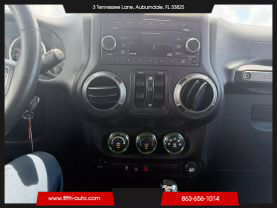 2017 JEEP WRANGLER UNLIMITED SUV V6, 3.6 LITER SPORT SUV 4D