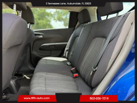 2013 CHEVROLET SONIC HATCHBACK 4-CYL, TURBO, 1.4 LITER LT HATCHBACK SEDAN 4D