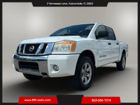 2012 NISSAN TITAN CREW CAB PICKUP V8, 5.6 LITER SV PICKUP 4D 5 1/2 FT