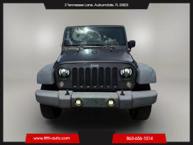 2017 JEEP WRANGLER UNLIMITED SUV V6, 3.6 LITER SPORT SUV 4D