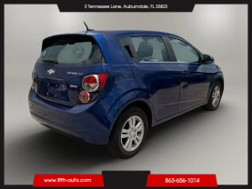 2013 CHEVROLET SONIC HATCHBACK 4-CYL, TURBO, 1.4 LITER LT HATCHBACK SEDAN 4D