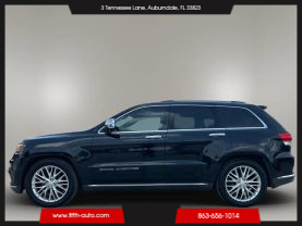 2018 JEEP GRAND CHEROKEE SUV V6, VVT, 3.6 LITER SUMMIT SPORT UTILITY 4D