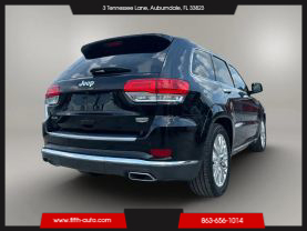 2018 JEEP GRAND CHEROKEE SUV V6, VVT, 3.6 LITER SUMMIT SPORT UTILITY 4D