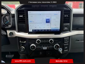 2021 FORD F150 SUPERCREW CAB PICKUP V6, ECOBOOST, TWIN TURBO, 2.7 LITER XLT PICKUP 4D 5 1/2 FT