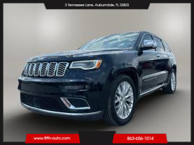 2018 JEEP GRAND CHEROKEE SUV V6, VVT, 3.6 LITER SUMMIT SPORT UTILITY 4D