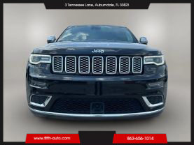 2018 JEEP GRAND CHEROKEE SUV V6, VVT, 3.6 LITER SUMMIT SPORT UTILITY 4D