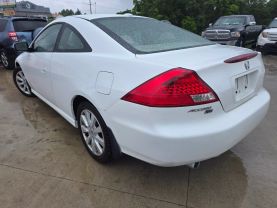 2007 HONDA ACCORD COUPE V6, VTEC, 3.0 LITER EX-L COUPE 2D