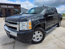 2008 CHEVROLET SILVERADO 1500 CREW CAB PICKUP V8, FLEX FUEL, 5.3 LITER LT PICKUP 4D 5 3/4 FT