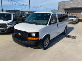 2014 CHEVROLET EXPRESS 1500 PASSENGER PASSENGER V8, FLEX FUEL, 5.3 LITER LS VAN 3D at Motors On Wheels - used car dealership in Houston, Texas.