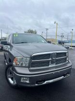 2012 RAM 1500 QUAD CAB PICKUP V8, HEMI, 5.7 LITER SLT PICKUP 4D 6 1/3 FT