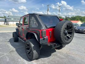 2011 JEEP WRANGLER SUV RED AUTOMATIC - Auto Solutions of Greensboro LLC, NC, 36.05701, -79.84368