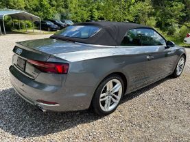 2019 AUDI A5 CONVERTIBLE 4-CYL, TURBO, 2.0 LITER PREMIUM PLUS CABRIOLET 2D at T&T Repairables - used car dealership in Spencer, Indiana.
