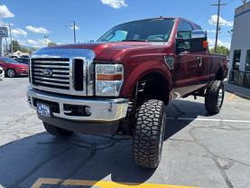 2009 FORD F250 SUPER DUTY SUPER CAB PICKUP V8, TURBO DSL 6.4L LARIAT PICKUP 4D 6 3/4 FT