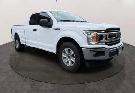 2018 FORD F150 SUPER CAB PICKUP V6, FLEX FUEL, 3.3 LITER XLT PICKUP 4D 6 1/2 FT