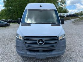 2019 MERCEDES-BENZ SPRINTER 2500 CREW CARGO 4-CYL, TURBO, 2.0 LITER HIGH ROOF W/170" WB VAN 3D at T&T Repairables - used car dealership in Spencer, Indiana.