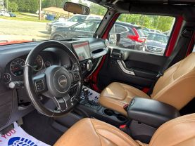 2011 JEEP WRANGLER SUV RED AUTOMATIC - Auto Solutions of Greensboro LLC, NC, 36.05701, -79.84368