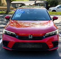 2022 HONDA CIVIC SEDAN RALLYE RED AUTOMATIC - Capital City Auto