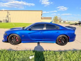 2018 DODGE CHARGER SEDAN V8, HEMI, 6.4 LITER R/T SCAT PACK SEDAN 4D