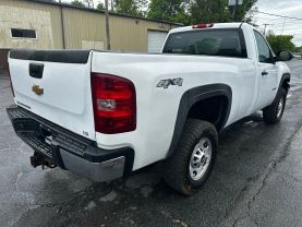 2013 CHEVROLET SILVERADO 2500 HD REGULAR CAB PICKUP V8, FLEX FUEL, 6.0 LITER WORK TRUCK PICKUP 2D 8 FT
