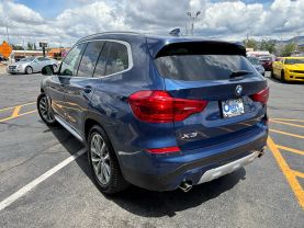 2019 BMW X3 SUV 4-CYL, TURBO, 2.0 LITER XDRIVE30I SPORT UTILITY 4D
