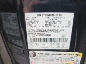 2013 FORD F150 SUPERCREW CAB PICKUP V6, ECOBOOST, TWIN TURBO, 3.5 LITER FX4 PICKUP 4D 6 1/2 FT
