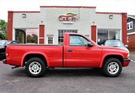 2004 DODGE DAKOTA REGULAR CAB PICKUP V6, 3.7 LITER SPORT PICKUP 2D 6 1/2 FT