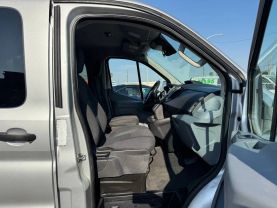 2015 FORD TRANSIT 150 WAGON PASSENGER V6, FLEX FUEL, 3.7 LITER XLT W/LOW ROOF W/SLIDING SIDE DOOR VAN 3D