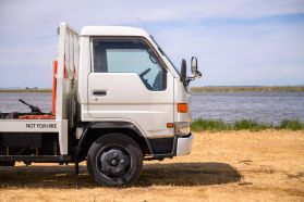 1997 TOYOTA DYNA TRUCK 15B-FT CAR HAULER