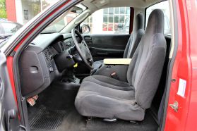 2004 DODGE DAKOTA REGULAR CAB PICKUP V6, 3.7 LITER SPORT PICKUP 2D 6 1/2 FT