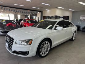 2015 AUDI A8 SEDAN V6, SUPERCHARGED, 3.0 LITER L 3.0T SEDAN 4D