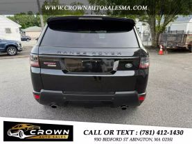 2016 LAND ROVER RANGE ROVER SPORT SUV V8, SUPERCHARGED, 5.0 LITER SUPERCHARGED SPORT UTILITY 4D
