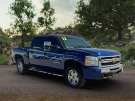 2013 CHEVROLET SILVERADO 1500 CREW CAB PICKUP BLUE AUTOMATIC - Villas Autos LLC