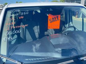 2016 FORD TRANSIT 350 12 PASSENGER VAN PASSENGER VANS V6, 3.7 LITER XL W/LOW ROOF W/60/40 SIDE DOOR VAN 3D - Eddies Auto Sales