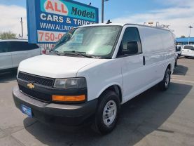 2020 CHEVROLET EXPRESS 2500 CARGO CARGO V8, FLEX FUEL, 6.0 LITER REGULAR VAN 3D