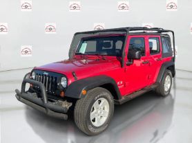 2007 JEEP WRANGLER SUV V6, 3.8 LITER UNLIMITED X SPORT UTILITY 4D