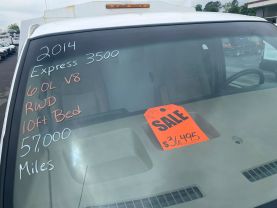 2014 CHEVROLET EXPRESS 3500 10FT KNAPHEIDE SERVICE BED VAN SERVICE/UTILITY TRUCKS V8, 6.0 LITER 2D - Eddies Auto Sales