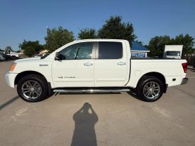 2012 NISSAN TITAN CREW CAB PICKUP V8, FLEX FUEL, 5.6 LITER SL PICKUP 4D 5 1/2 FT