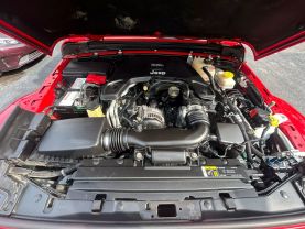 2018 JEEP WRANGLER UNLIMITED SUV V6, 3.6 LITER ALL NEW SAHARA SPORT UTILITY 4D